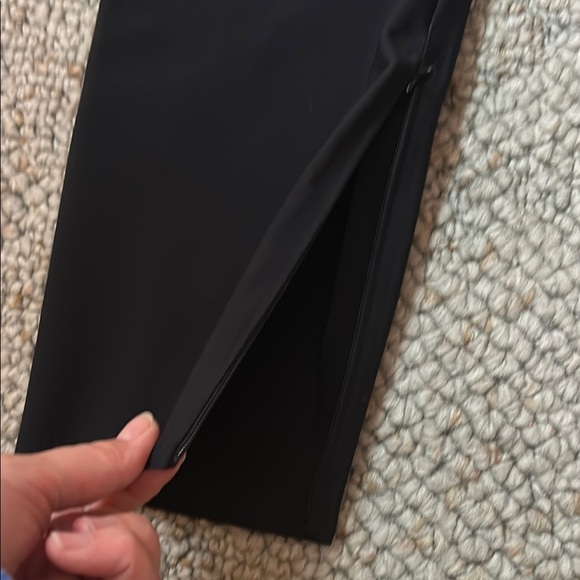 Athleta Black Pants with Red Accent stripes - Picture 6 of 9